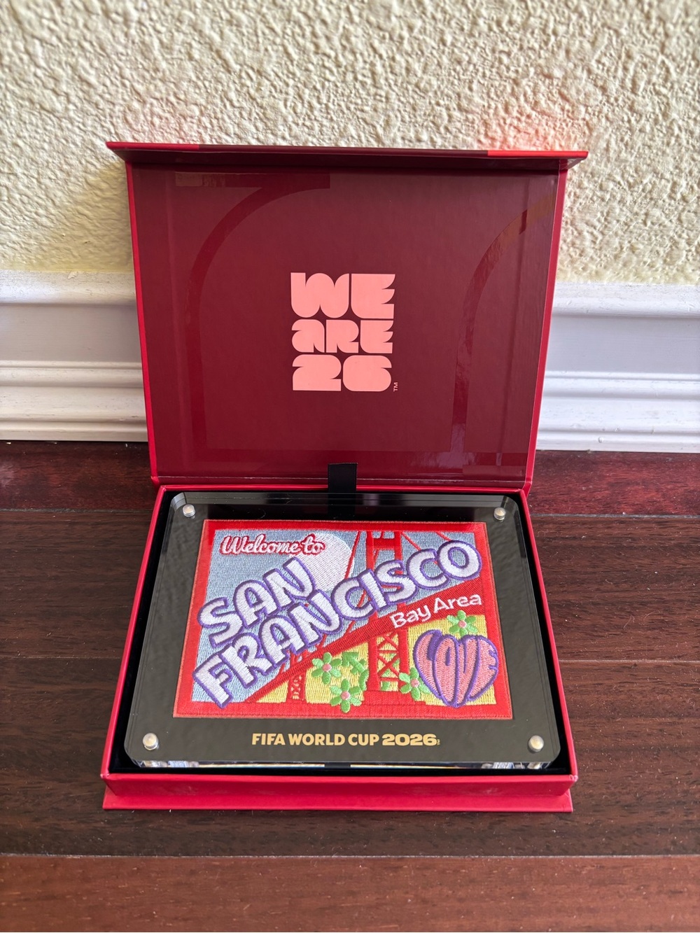 FIFA World Cup 2026 San Francisco Patch Plaque VIP